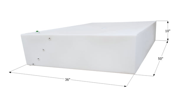 Fresh Water Tank WT3555 - 75 Gal. - 50" x 36" x 10"  - Jayco/0318083 - ICON #14024