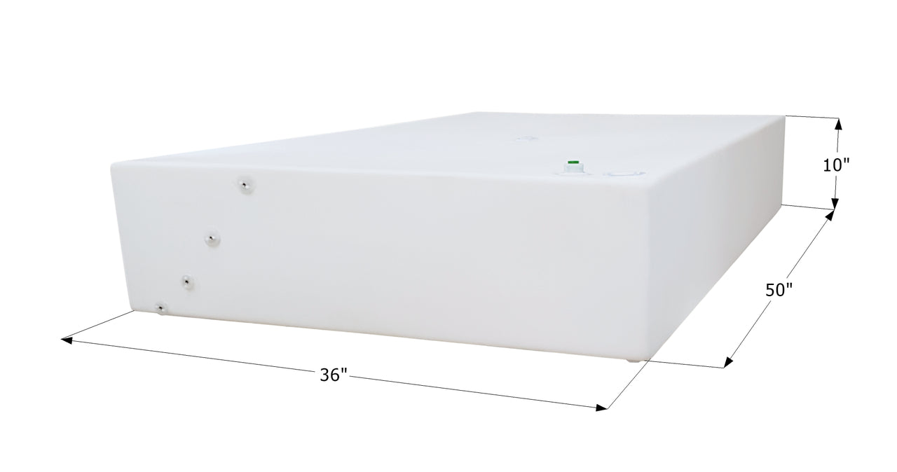 Fresh Water Tank WT3555 - 75 Gal. - 50" x 36" x 10"  - Jayco/0318084 - ICON #14025