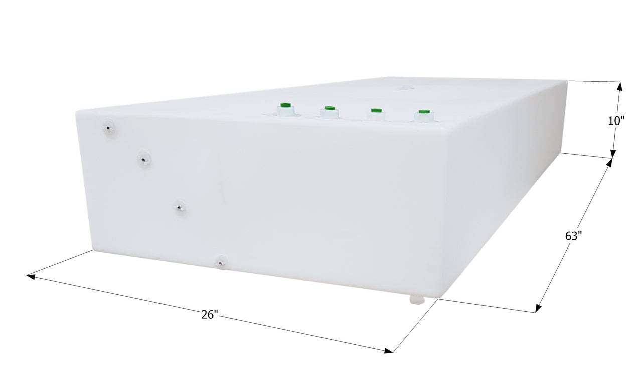 Fresh Water Tank WT3545/0249798 - 64.5 Gal. - 63" x 26" x 10" - Jayco - ICON #14026