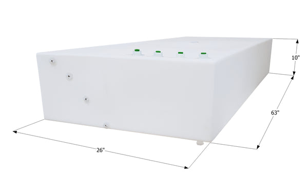 Fresh Water Tank WT3545/0249798 - 64.5 Gal. - 63" x 26" x 10" - Jayco - ICON #14026