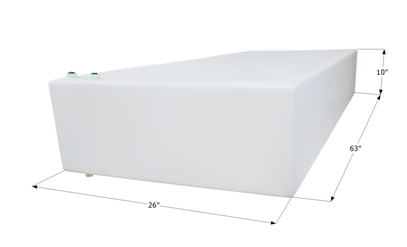 Fresh Water Tank WT3545/0249799 - 64.5 Gal. - 63" x 26" x 10" - Jayco - ICON #14027
