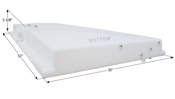 Holding Tank Side Drain H3546/0256348 - 25.4 Gal. - 52" x 30" x 5 5/8" - Jayco - ICON #14030