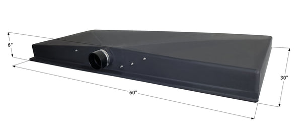 Holding Tank Side Drain H3550/0163792 - 30 Gal. - 60" x 30" x 6" - Jayco - ICON #14033