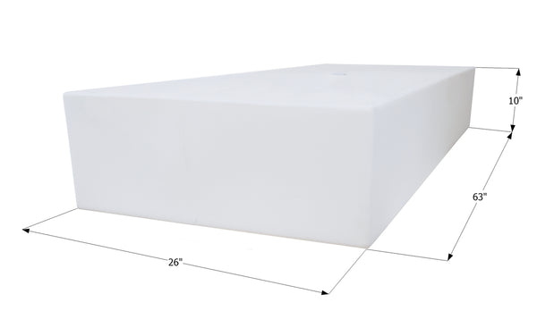 Fresh Water Tank WT3545 - 64.5 Gal. - 63" x 26" x 10" - Jayco - ICON #14052