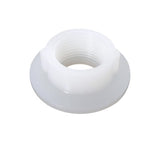 Water Tank Fitting - 3/4" Raised FPT Spin Weld Fitting - White - ICON #14171