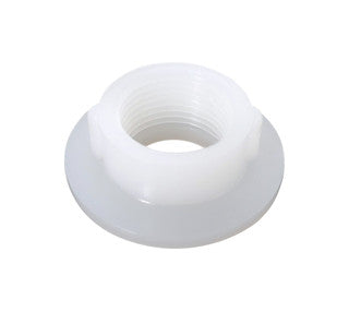 Water Tank Fitting - 3/4" Raised FPT Spin Weld Fitting - White - ICON #14171