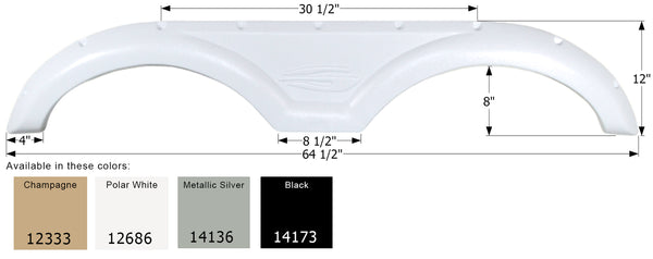 Gulf Stream Tandem Fender Skirt FS2333 - ICON