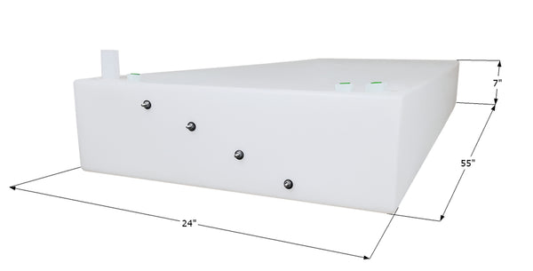 Fresh Water Tank WT3594/0244087 - 38 Gal. - 55" x 24" x 7" - Jayco - ICON #14202