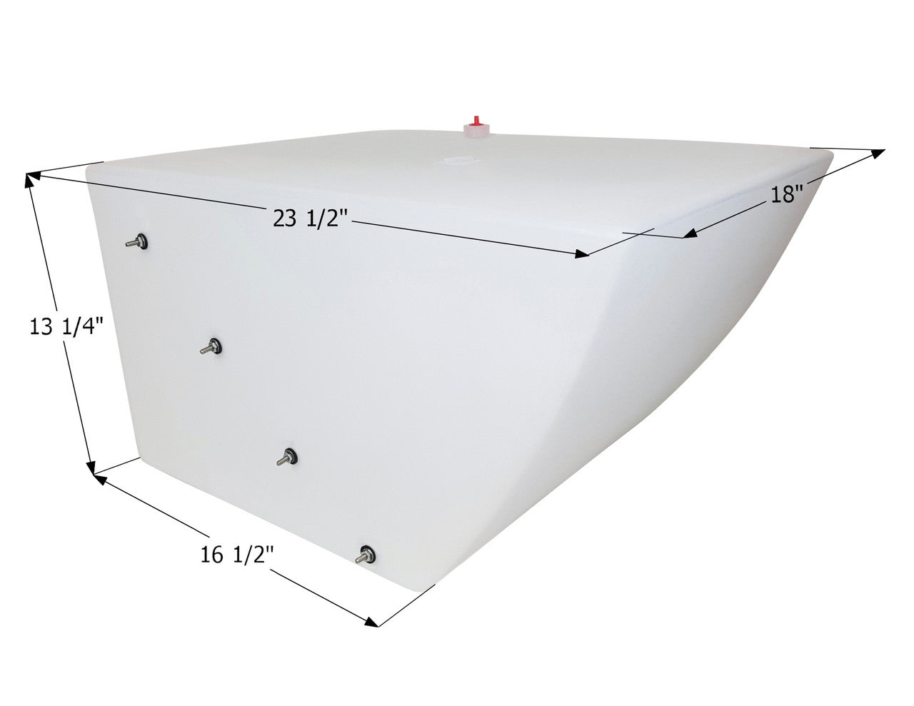 Fresh Water Tank WT3615/0260385 - 20 Gal. - 23 1/2" x 18" x 13 1/4" - ICON #14210
