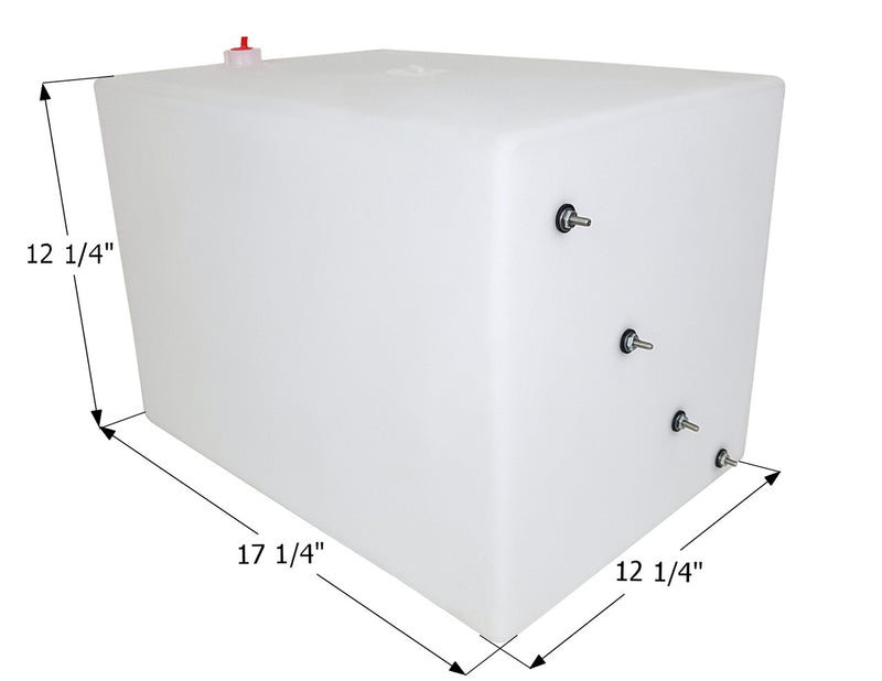 Fresh Water Tank WT3617/0210912 - 10 Gal. - 17 1/4" x 12 1/4" x 12 1/4" - Jayco - ICON #14212