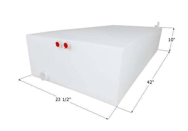 Fresh Water Tank WT3618/0219280 - 40 Gal. - 42" x 23 1/2" x 10" - Jayco - ICON #14225