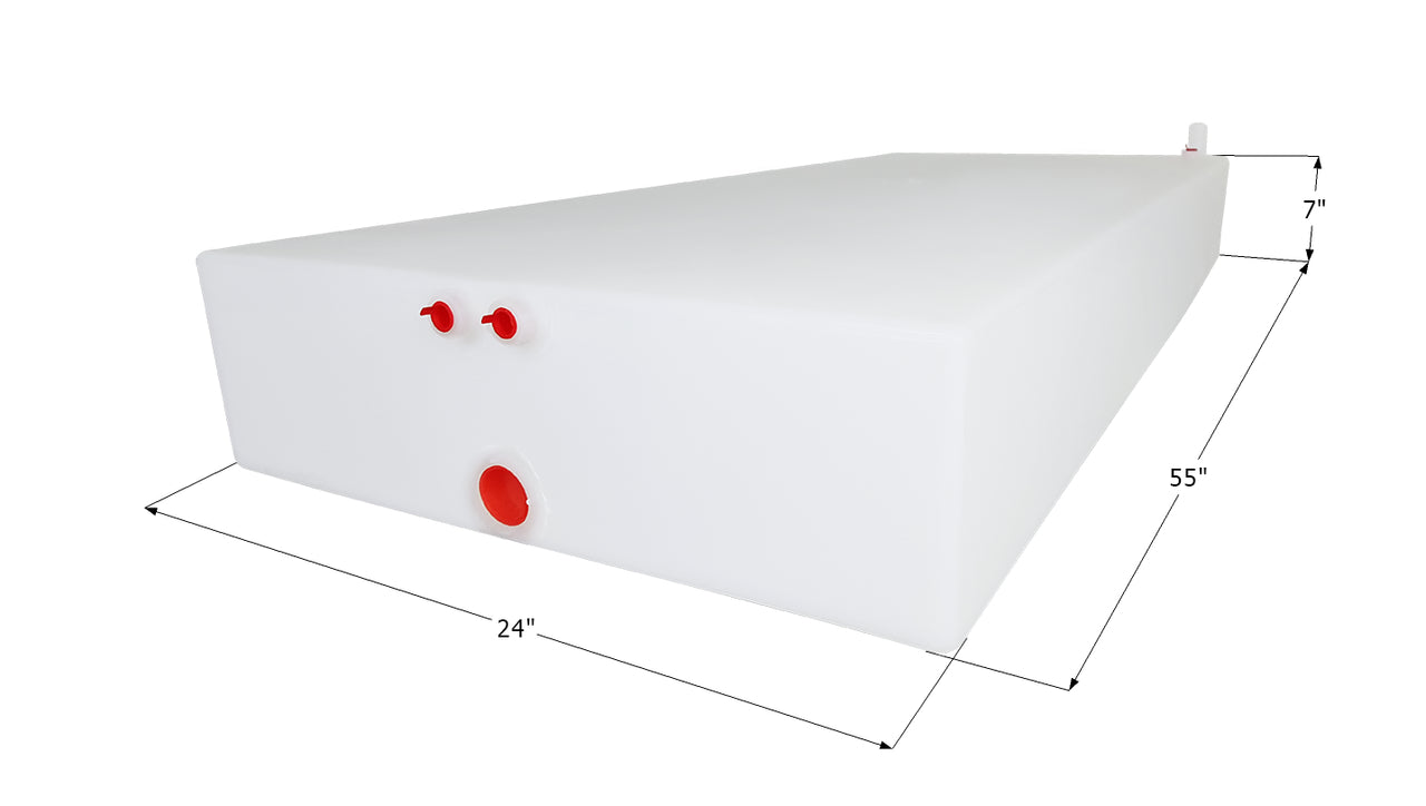 Fresh Water Tank WT3594/0219277 - 38 Gal. - 55" x 24" x 7" - Jayco - ICON #14229
