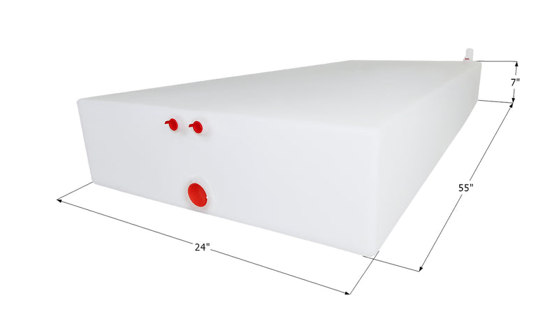 Fresh Water Tank WT3594/0219277 - 38 Gal. - 55" x 24" x 7" - Jayco - ICON #14229