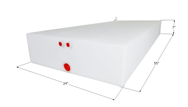 Fresh Water Tank WT3594/0222046 - 38 Gal. - 55" x 24" x 7" - Jayco - ICON #14230