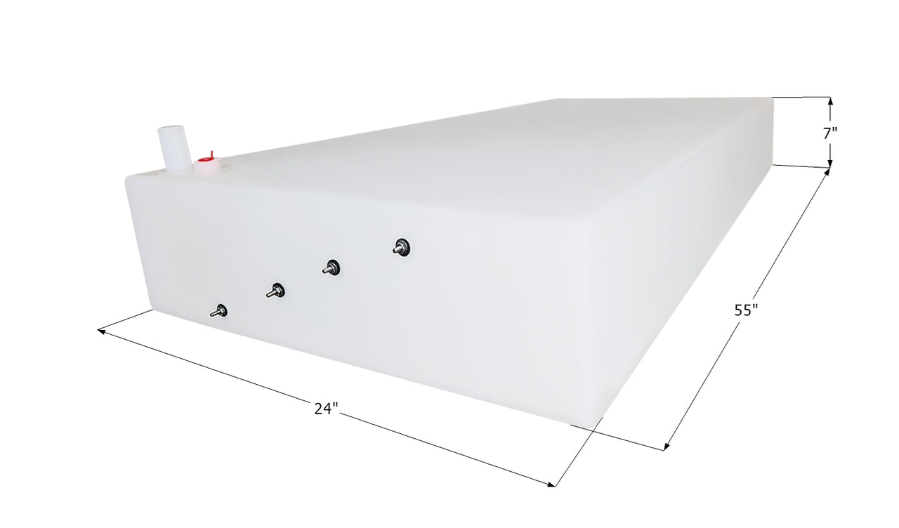 Fresh Water Tank WT3594/0226072 - 38 Gal. - 55" x 24" x 7" - Jayco - ICON #14231