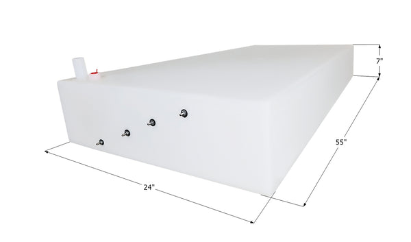 Fresh Water Tank WT3594/0226072 - 38 Gal. - 55" x 24" x 7" - Jayco - ICON #14231