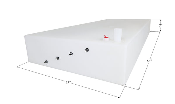 Fresh Water Tank WT3594/0240515 - 38 Gal. - 55" x 24" x 7" - Jayco - ICON #14232