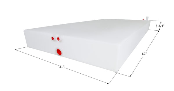Fresh Water Tank WT3544/0210337 - 42 Gal. - 60" x 31" x 5 3/4" - Jayco - ICON #14234