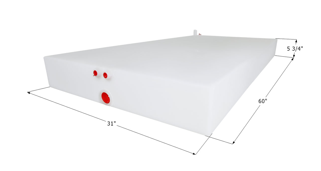 Fresh Water Tank WT3544/0219276 - 42 Gal. - 60" x 31" x 5 3/4" - Jayco - ICON #14235