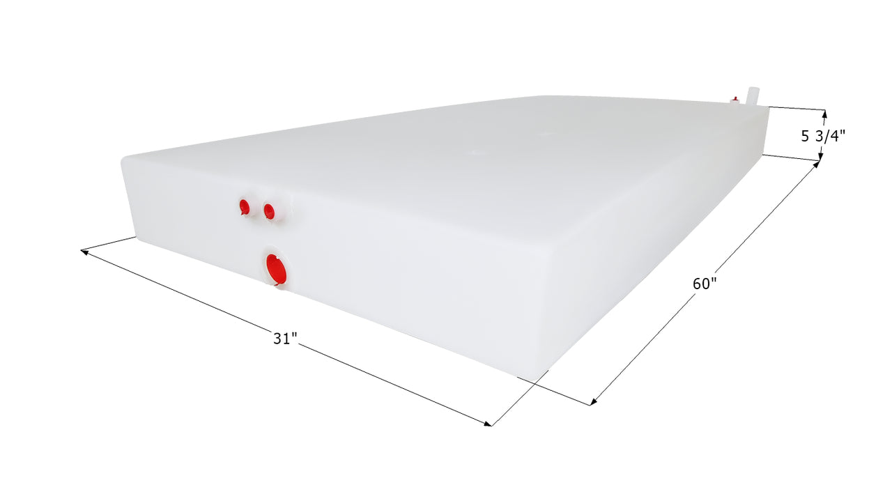 Fresh Water Tank WT3544/0219281 - 42 Gal. - 60" x 31" x 5 3/4" - Jayco - ICON #14236