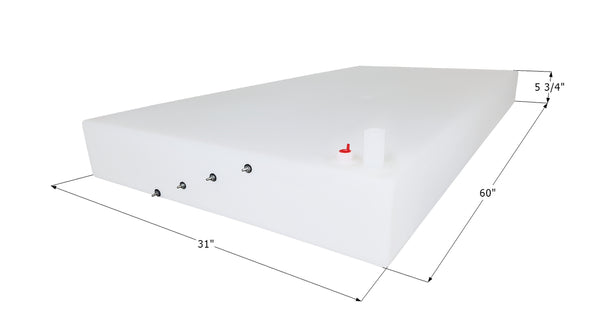 Fresh Water Tank WT3544/0226071 - 42 Gal. - 60" x 31" x 5 3/4" - Jayco - ICON #14239