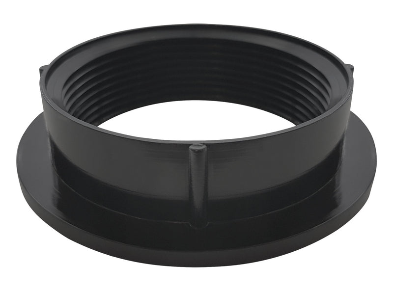 Holding Tank Fitting - 3" Raised FPT Spin Weld Fitting - Black - ICON #14246