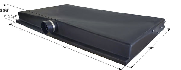 Holding Tank Side Drain H3546/0256347 - 25.4 Gal. - 52" x 30" x 5 5/8" - Jayco - ICON #14251