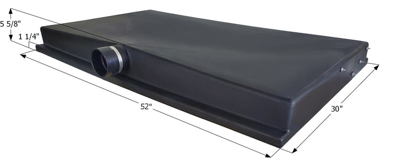 Holding Tank Side Drain H3546/0256347 - 25.4 Gal. - 52" x 30" x 5 5/8" - Jayco - ICON #14251