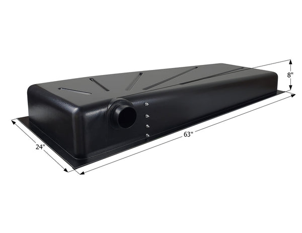 Holding Tank Right Side Drain HT515SD - 34 Gal. - 63" x 24" x 8" - ICON #14309