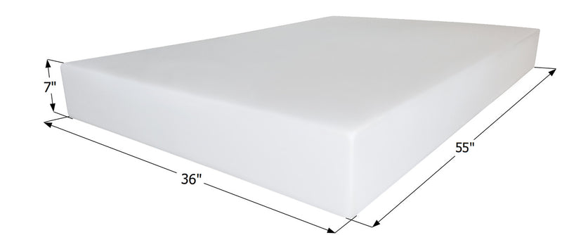 Fresh Water Tank WT1495 - 57 Gal. - 55" x 36" x 7" - blank tank - ICON #14370