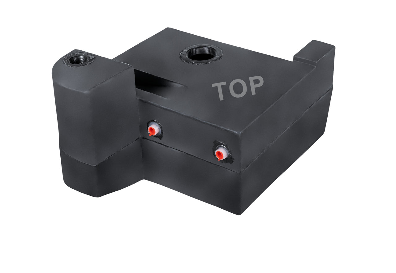 Holding Tank Recessed Right End Drain H3979 - 20 Gal. - 27 5/8" x 20 1/2" x 17" - ICON #14393