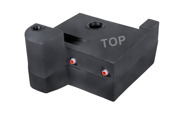 Holding Tank Recessed Right End Drain H3979 - 20 Gal. - 27 5/8" x 20 1/2" x 17" - ICON #14393