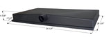 Holding Tank Center Side Drain H3740A - 32 Gal. - 54 1/4" x 28 1/4" x 6 5/8" - ICON #14429