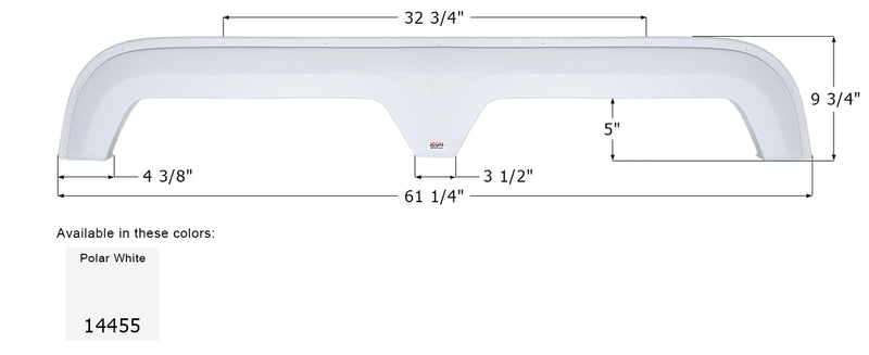 Forest River Tandem Fender Skirt FS4455 - ICON 14455