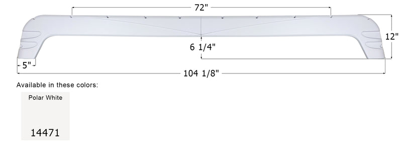 Forest River Triple Axle Fender Skirt FS4471 - ICON 14471