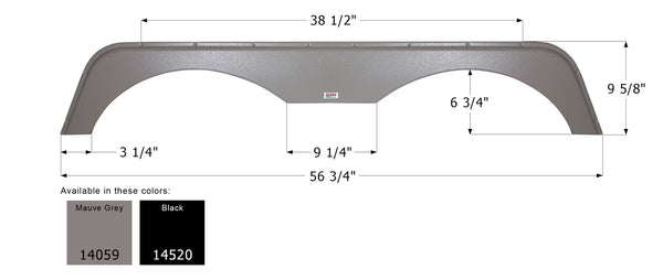 Forest River Tandem Fender Skirt FS4059 - ICON