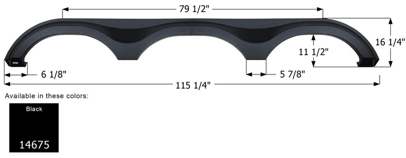 Grand Design 5th Wheel Triple Axle Fender Skirt FS4675