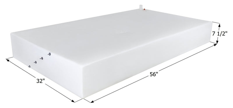 Fresh Water Tank WT3834/2010372 - 55 Gal. - 56" x 32" x 7 1/2" - Jayco - ICON #14778