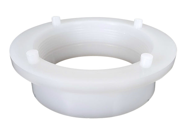 Tank Fitting - 4" Flush Threaded FPT Spin-Weld Fitting - ICON #14800