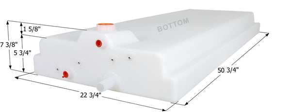 Fresh Water Tank WT3855 - 26 Gal. - 50 3/4" x 22 3/4" x 5 3/4" - Forest River - ICON #14887