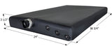 Holding Tank Center End Drain H3857 - 10 Gal. - 38 3/4" x 24" x 3 1/2" - ICON #14889