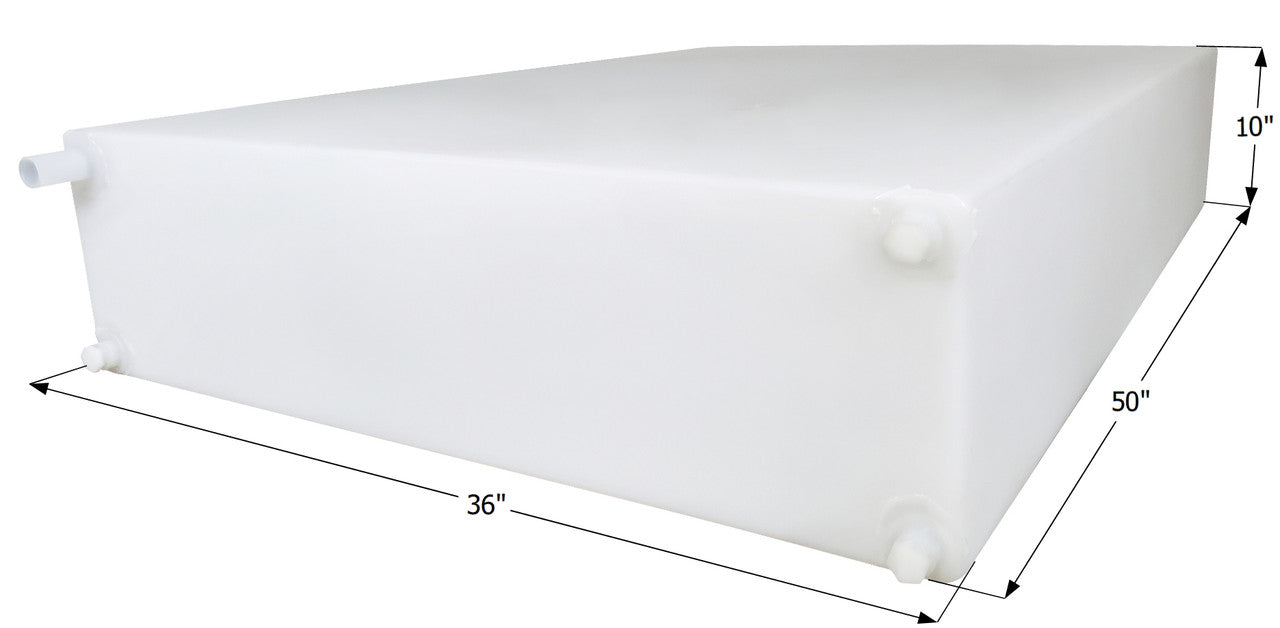 Fresh Water Tank WT3555/Generic - 75 Gal. - 50" x 36" x 10" - ICON #14932