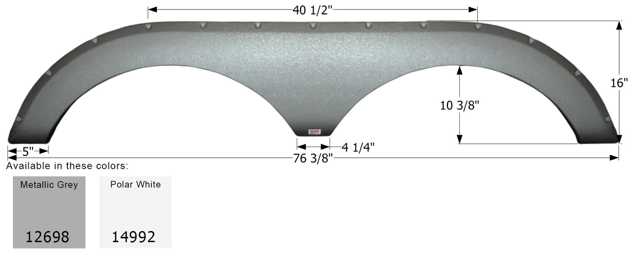 Heartland Tandem Fender Skirt FS2698 - ICON  (2 colors)