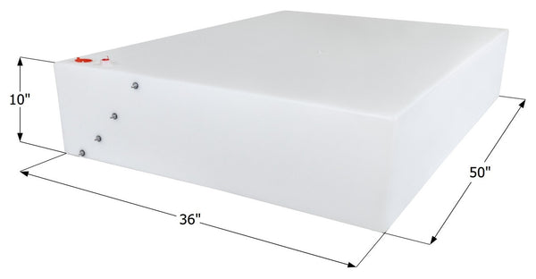 Fresh Water Tank WT3555/2018925 - 75 Gal. - 50" x 36" x 10"  - Jayco - ICON #15039