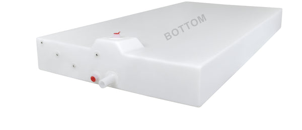 Fresh Water Tank WT3881/15070 - 40 Gal. - 57" x 29 3/4" x 5 3/4" - Forest River, Coachmen - ICON #15070