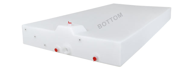 Fresh Water Tank WT3881 - 40 Gal. - 57" x 29 3/4" x 5 3/4" - Forest River, Coachmen - ICON #15072