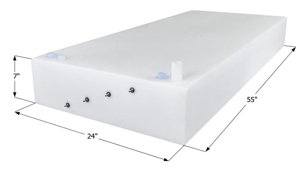 Fresh Water Tank WT3594/0243657 - 38 Gal. - 55" x 24" x 7" - Jayco - ICON #15105