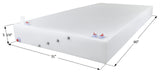 Fresh Water Tank WT3544/0308674 - 42 Gal. - 60" x 31" x 5 3/4" - Jayco - ICON #15171
