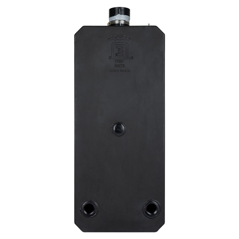 Holding Tank Center End Drain H4173 - 10 Gal. - 35 1/2" x 15 3/4" x 6" - ICON #15187