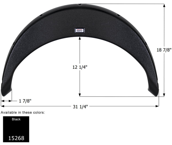 Gulf Stream Single Fender Skirt FS5268 - ICON 15268